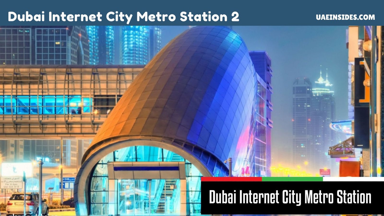 Dubai Internet City Metro Station 2