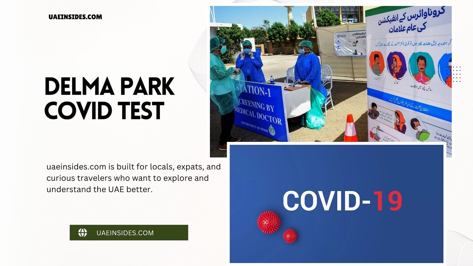 Delma Park COVID Test