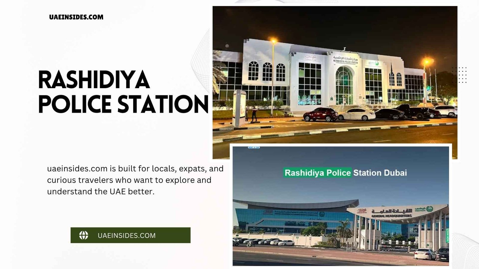 Rashidiya Police Station Building Society. Security and Safety